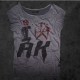 An kei Love Gray T-shirt