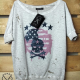 An kei OffWhite America T-shirt