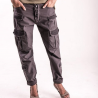 An kei Black Ride Pants