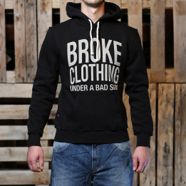 Broke Clothing - „Bad Sign“ džemperis su gobtuvu