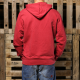 Broke Felpa Cappuccio Baseball red