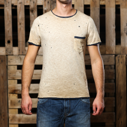 An kei OldGold Spike T-shirt
