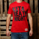 ABA - Raudonos spalvos „Keta Death Night“ marškinėliai