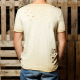 An kei Military OldGold Simple T-shirt