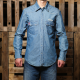 Broke Clothing – „Camicia Rodeo Light Denim“ marškiniai