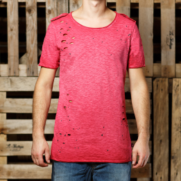 An kei - „Basic Burgandy“ marškinėliai