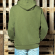 Broke Felpa Cappuccio Baseball Green