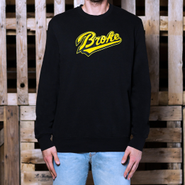 Broke Felpa Giro Baseball Black