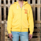 Broke Felpa Cappuccio Zip logo 2