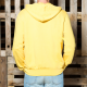 Broke Felpa Cappuccio Zip logo 2