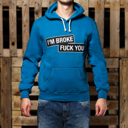 Broke Clothing - „F*ck you“ džemperis