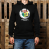 Broke FELPA CAPPUCCIO KUBRIC grey